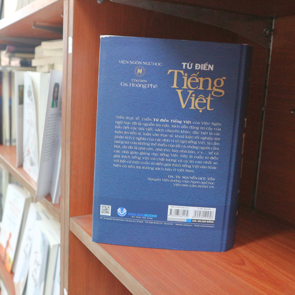 Từ điển Tiếng Việt  - Hoàng Phê ( Tái Bản 2022) - Vanlangbooks