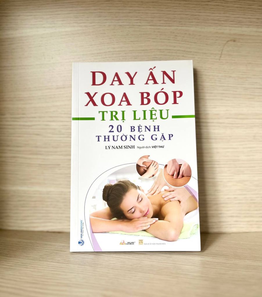 Day Ấn Xoa Bóp - Trị Liệu 20 Bệnh Thường Gặp (Tái Bản 2023)-Vanlangbooks