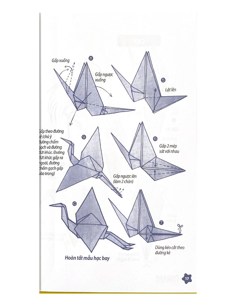 Origami - Nghệ Thuật Xếp Giấy Nhật Bản (Tái Bản 2023) -Vanlangbooks