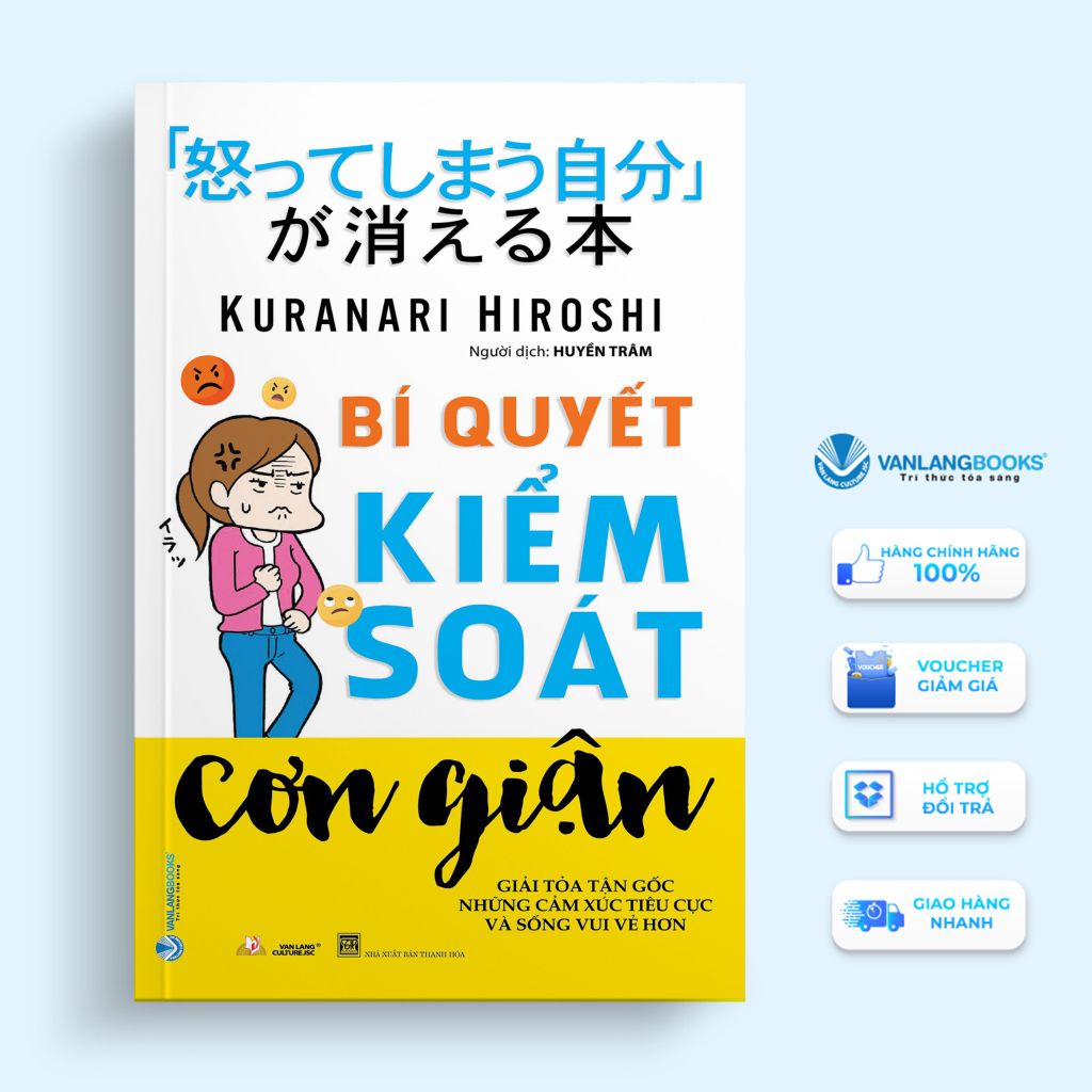 Combo sách “Đừng để cảm xúc điều khiển cuộc đời” và sách “bí quyết kiểm soát cơn giận” - Vanlangbooks