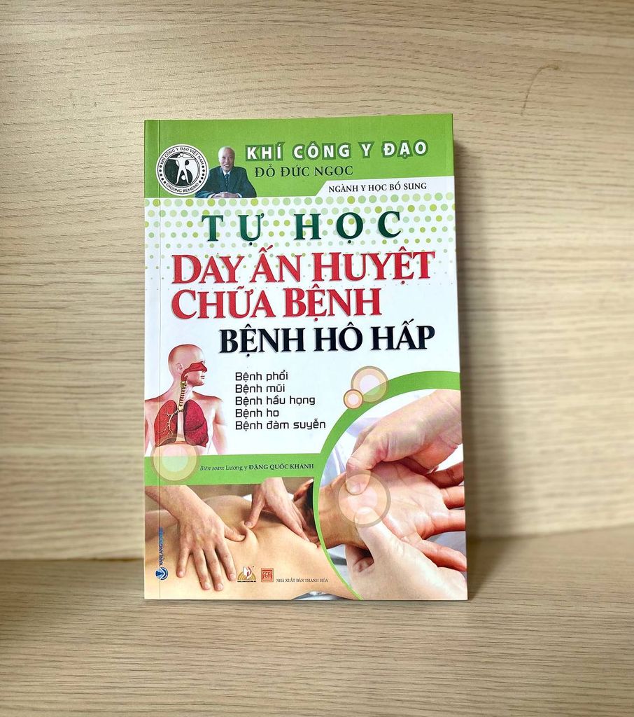 Tự Học Day Ấn Huyệt Chữa Bệnh - Bệnh Hô Hấp-Vanlangbooks