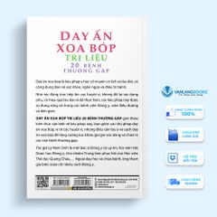 Day Ấn Xoa Bóp - Trị Liệu 20 Bệnh Thường Gặp (Tái Bản 2023)-Vanlangbooks