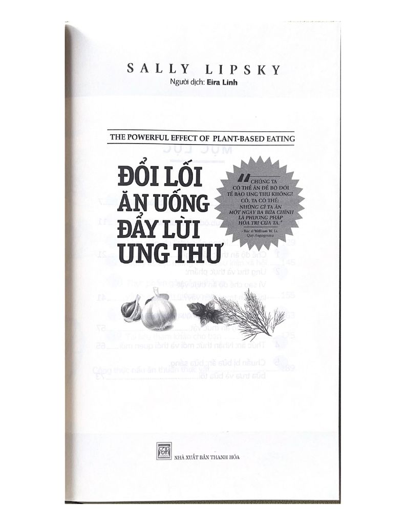 Đổi Lối Ăn Uống Đẩy Lùi Ung Thư - Vanlangbooks