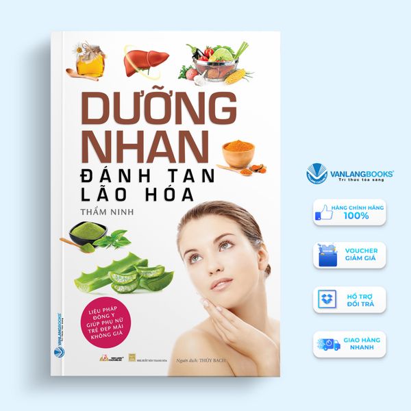 Combo sách “Dưỡng nhan đánh tan lão hóa” và sách “Đổi lối ăn uống đẩy lùi ung thư” - Vanlangbooks