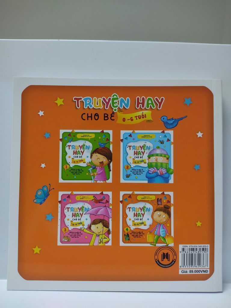 Truyện hay cho bé 0-6 tuổi T4 - Vanlangbooks