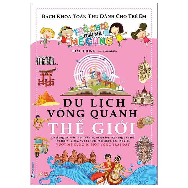 Trò Chơi Giải Mã Mê Cung - Du Lịch Vòng Quanh Thế Giới - Vanlangbooks