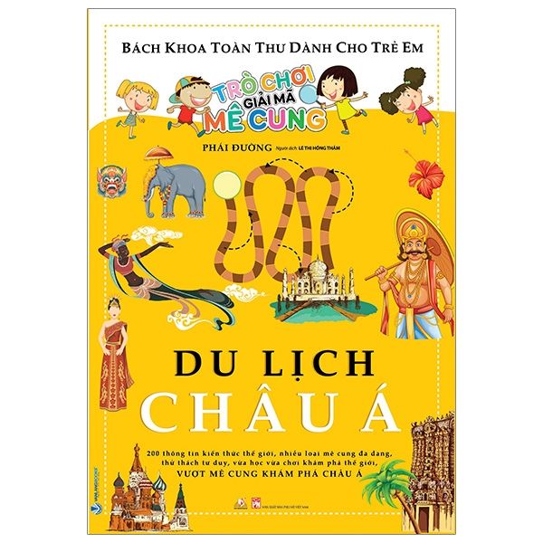 Trò Chơi Giải Mã Mê Cung - Du Lịch Châu Á - Vanlangbooks