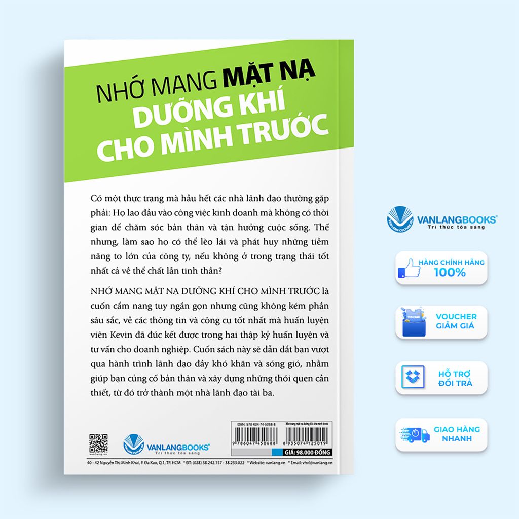 Nhớ Mang Mặt Nạ Dưỡng Khí Cho Mình Trước - Vanlangbooks