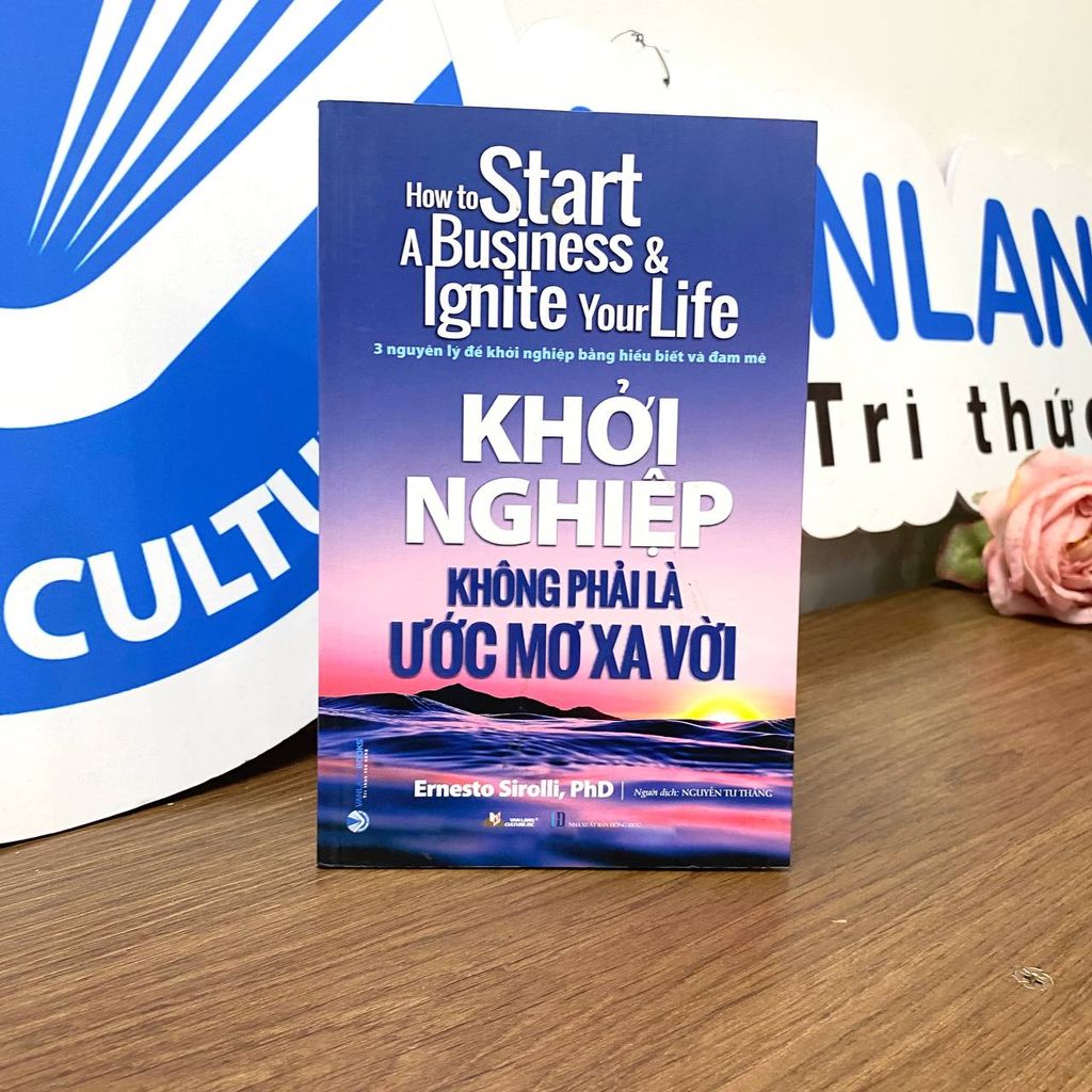 Khởi Nghiệp Không Phải Là Ước Mơ Xa Vời -Vanlangbooks