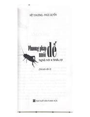 Phương pháp nuôi dế-Vanlangbooks