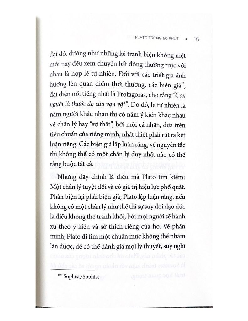 Những Nhà Tư Tưởng Lớn Plato Trong 60 Phút - Walther Ziegler