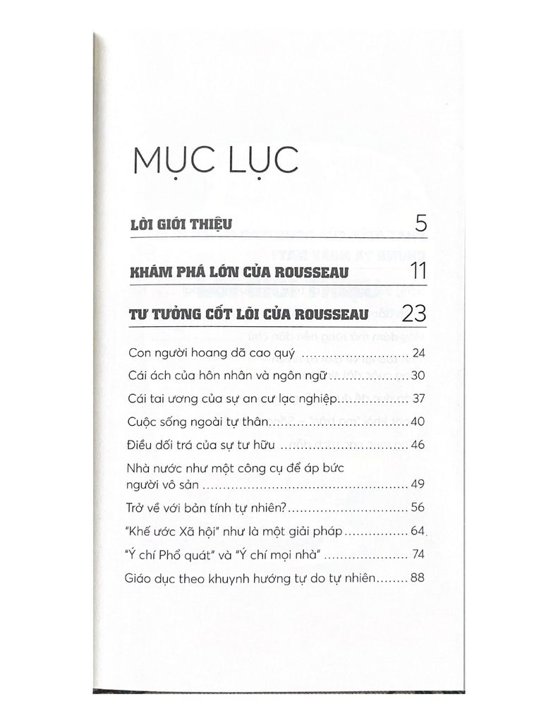 Những Nhà Tư Tưởng Lớn - Rousseau Trong 60 Phút - Vanlangbooks