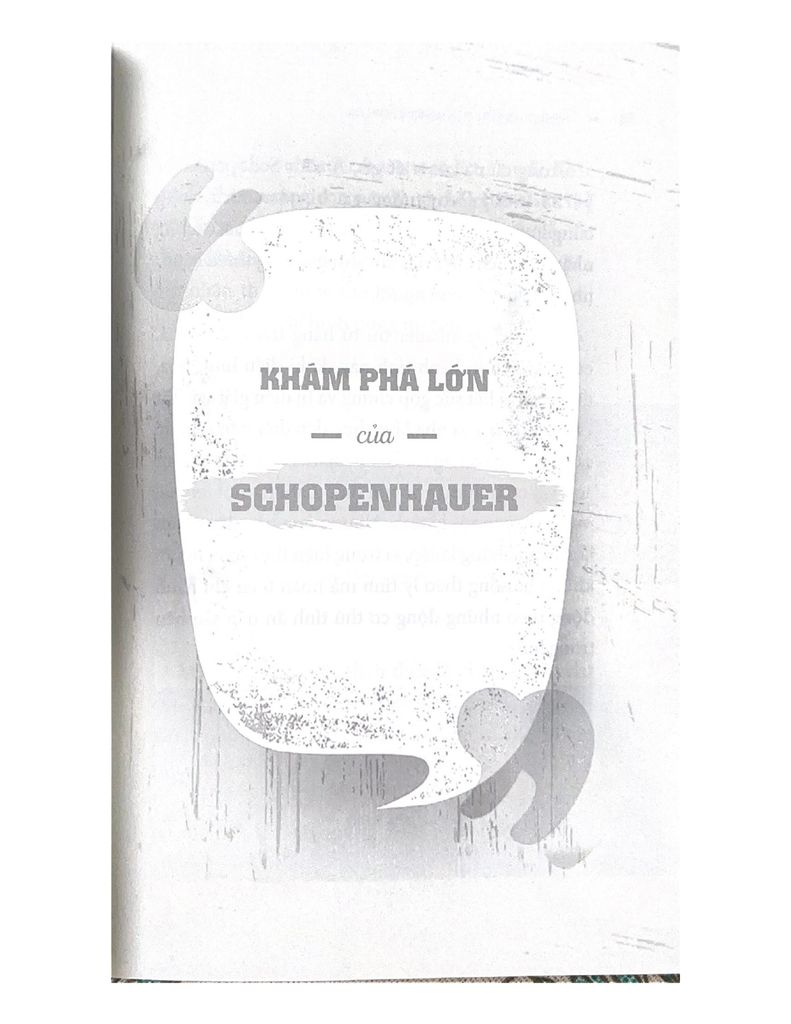 Nhà Tư Tưởng Lớn Schopenhauer Trong 60 Phút - Walther Ziegler