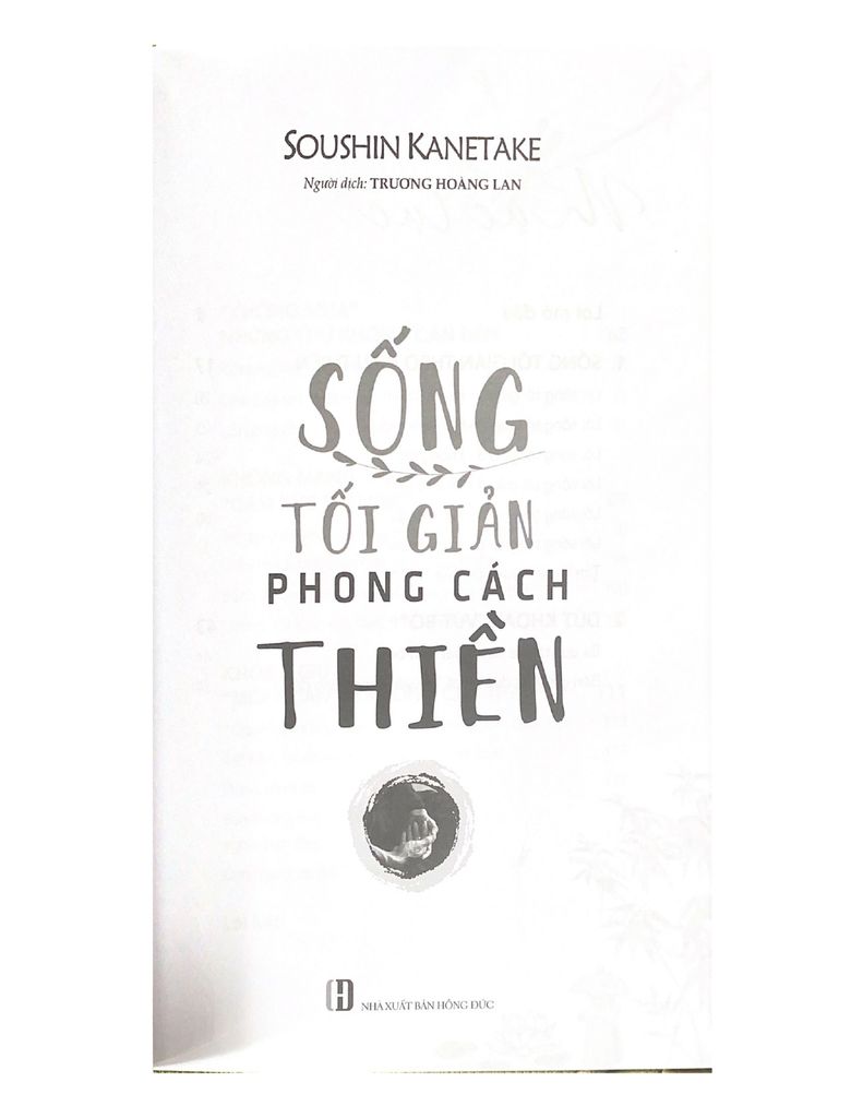 Sách Sống Tối Giản Phong Cách Thiền - Vanlangbooks