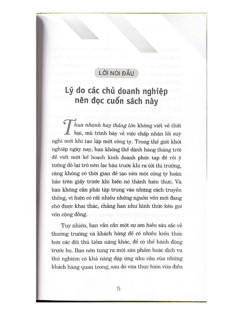 Thua Nhanh Hay Thắng Lớn - Vanlangbooks