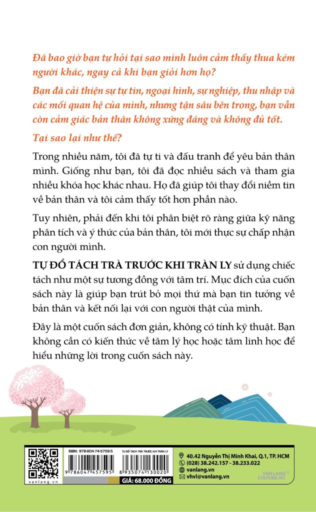 Tự Đổ Tách Trà Trước Khi Tràn Ly - Yong Kang Chan  - Vanlangbooks