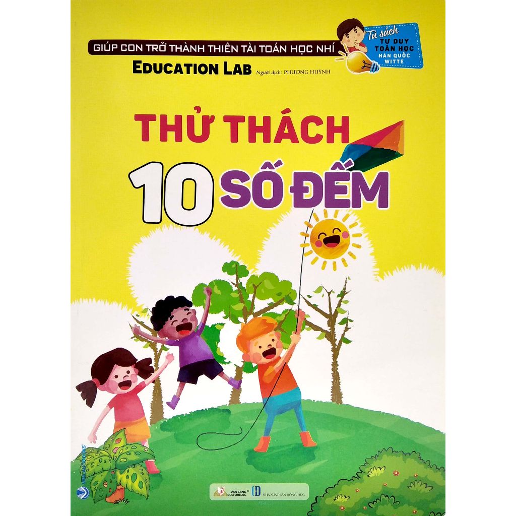 Sách Tư Duy Toán Học Hàn Quốc - Thử Thách 10 Số Đếm - Cấp Độ 2 (2021) - Vanlangbooks