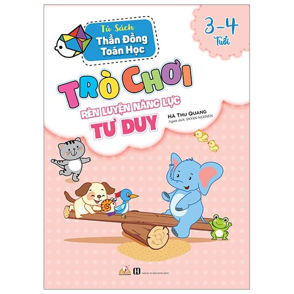 Sách Trò Chơi Rèn Luyện Năng Lực Tư Duy (3 -4 Tuổi) - Vanlangbooks