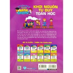 Sách Thiên Tài Toán Học (3 - 4 Tuổi) - Khơi Nguồn Tư Duy Toán Học - Vanlangbooks