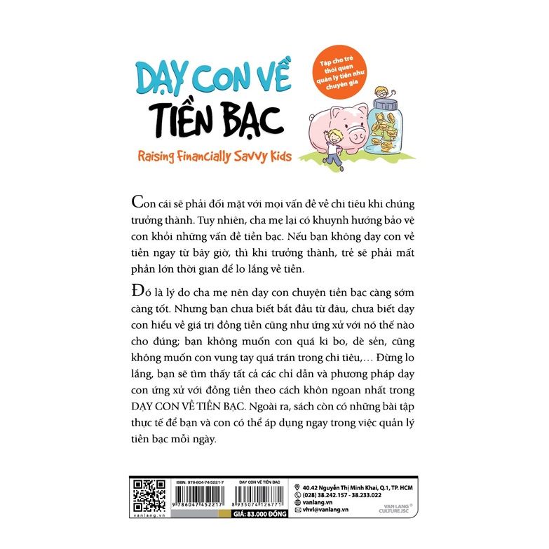 Dạy Con Về Tiền Bạc - Ernest Tan