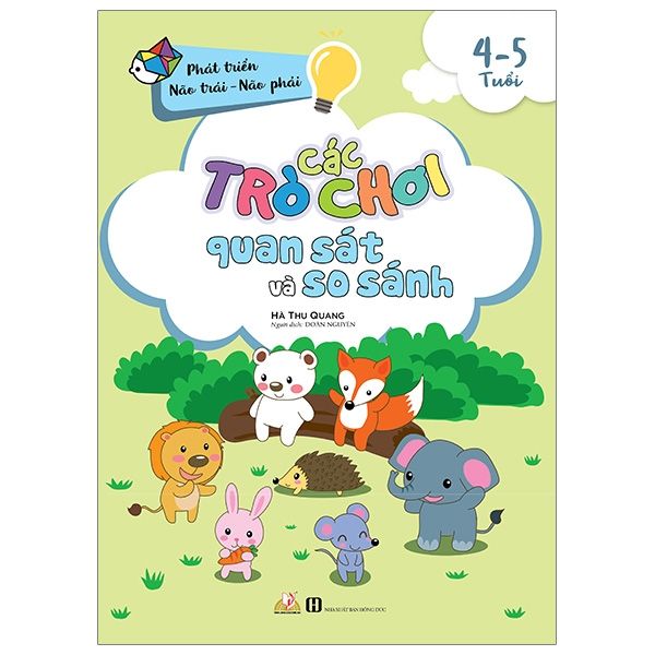 Sách Các Trò Chơi Quan Sát Và So Sánh (4 -5 Tuổi) - Vanlangbooks