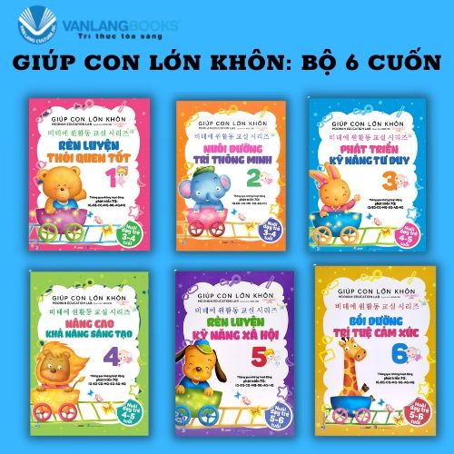 Giúp Con Lớn Khôn - Bộ 6 Cuốn