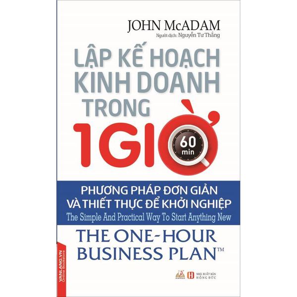 Lập kế hoạch kinh doanh trong 1 giờ