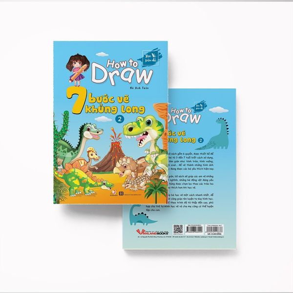 How To Draw - 7 Bước Vẽ Khủng Long - Tập 2