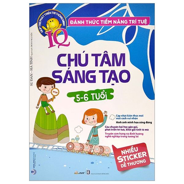 Sách Đánh Thức Tiềm Năng Trí Tuệ - Chú Tâm Sáng Tạo (5-6 Tuổi) (Tái Bản) - Vanlangbooks