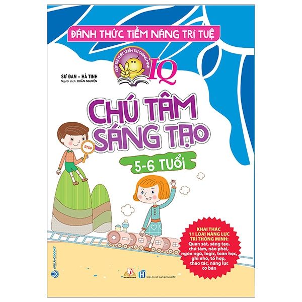 Sách Đánh Thức Tiềm Năng Trí Tuệ - Chú Tâm Sáng Tạo (5-6 Tuổi) - Vanlangbooks