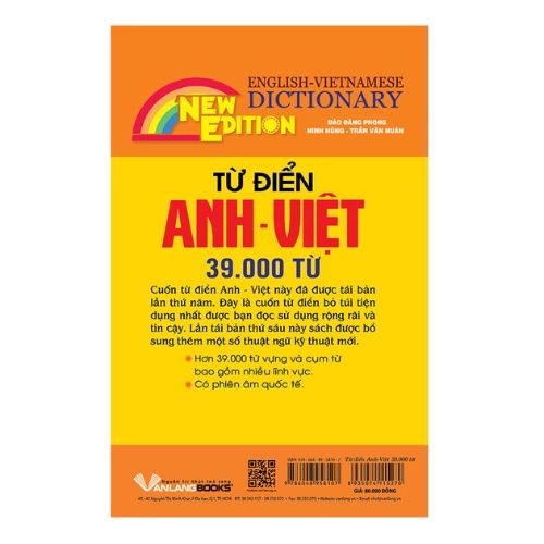 Từ Điển Anh - Việt 39000 Từ