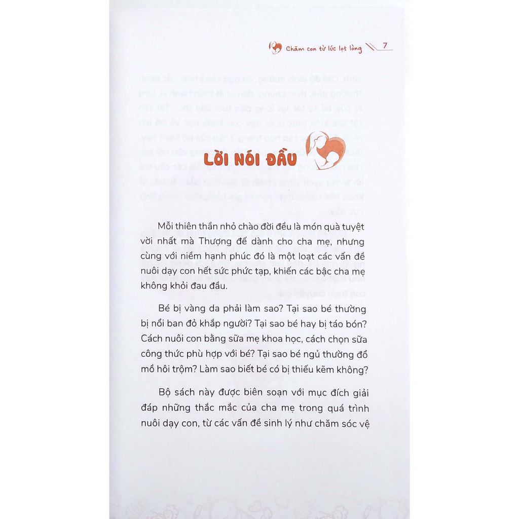 1001 Vấn Đề Nuôi Dạy Con - Chăm Con Từ Lúc Lọt Lòng-Vanlangbooks