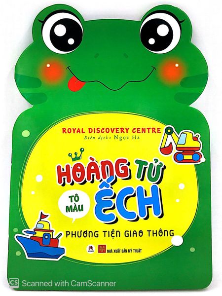 Tô màu hoàng tử ếch -Phương tiện giao thông