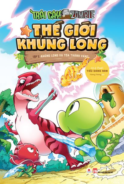 Thế giới khủng long T5 -Khủng long và tòa thánh vàng - Vanlangbooks