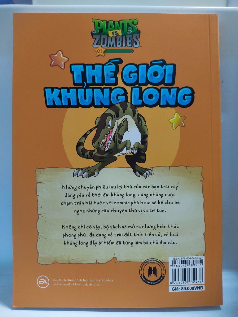 Thế giới khủng long T1 -Chiến binh mạo hiểm - Vanlangbooks