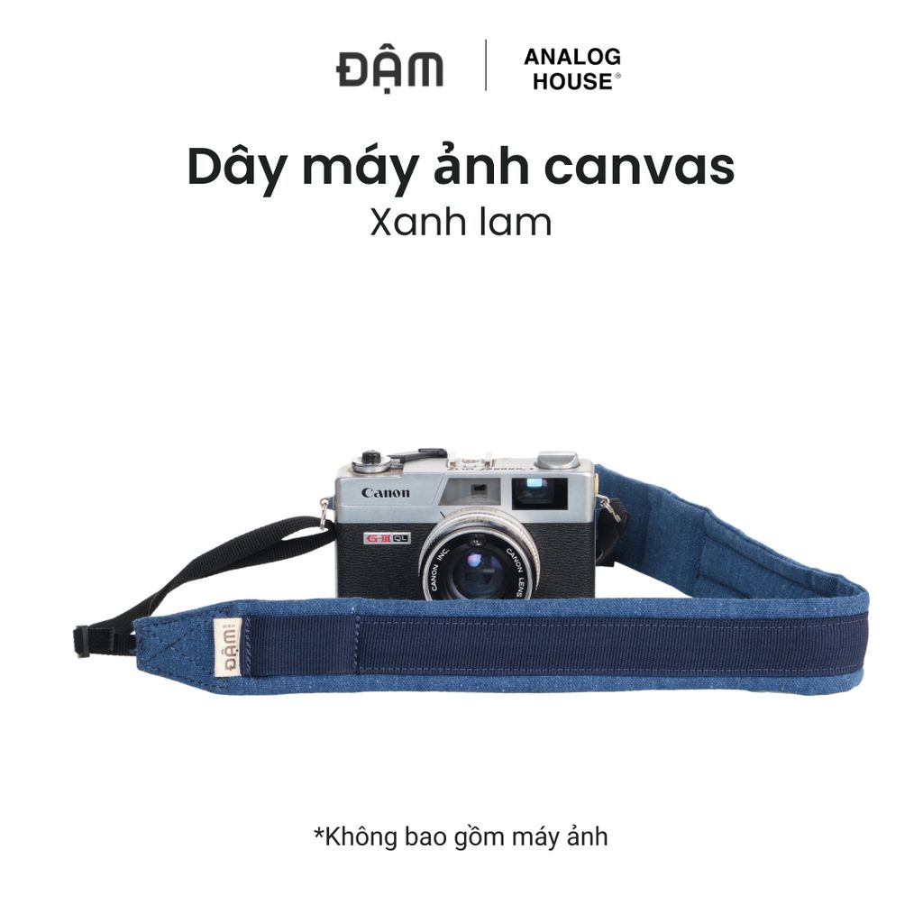 Dây đeo máy ảnh Canvas Đậm BNS Quai Camera