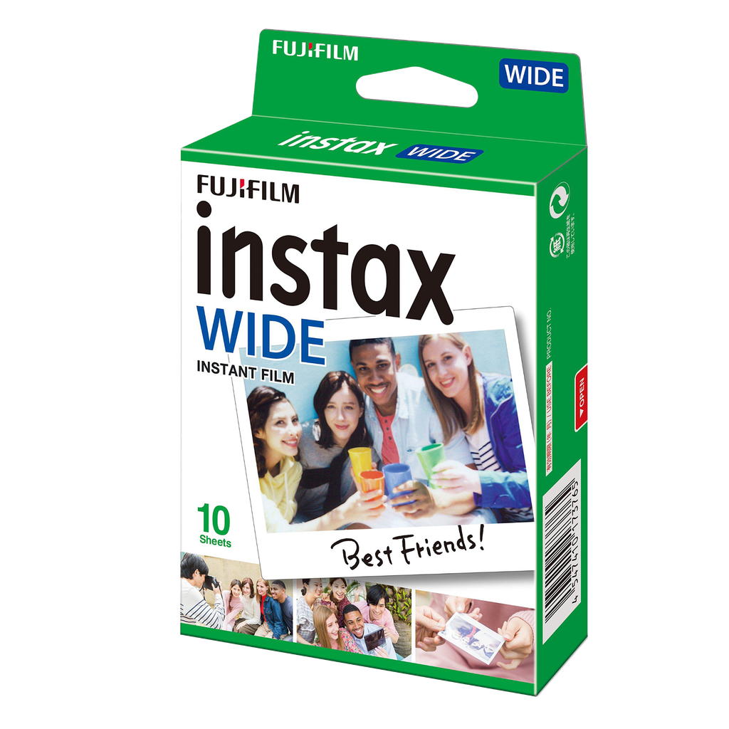 Fujifilm Instax WIDE - Phim cho máy ảnh chụp lấy liền (Chính hãng)