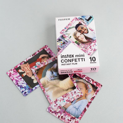 Fujifilm Instax Mini Confetti (10 films) - Phim cho máy ảnh chụp lấy liền (Chính hãng)