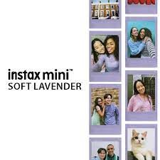 Fujifilm Instax Mini Soft Lavender (10 films) - Phim cho máy ảnh chụp lấy liền (Chính hãng)