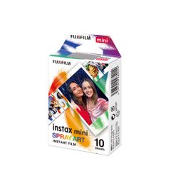 Fujifilm Instax Mini Spray Art (10 films) - Phim cho máy ảnh chụp lấy liền (Chính hãng)