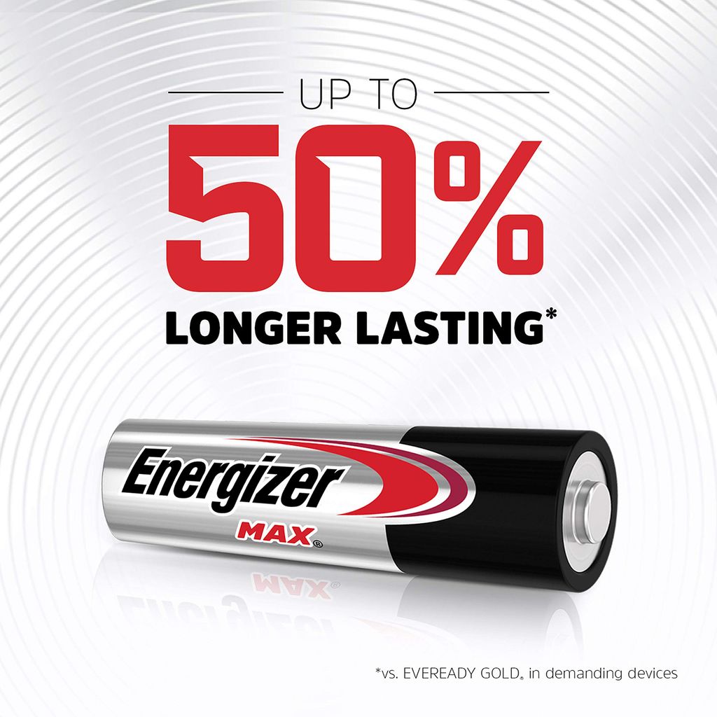 Pin AAA Energizer Max E92 BP2 AAA (vỉ 2 viên)