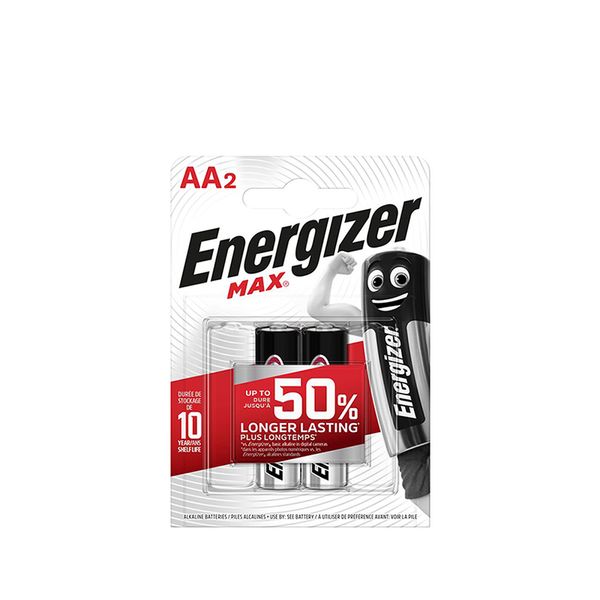 Pin AA Energizer Max E91 BP2 AA (vỉ 2 viên)