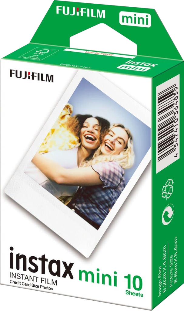 Film chụp lấy liền Fujifilm Instax Mini viền trắng