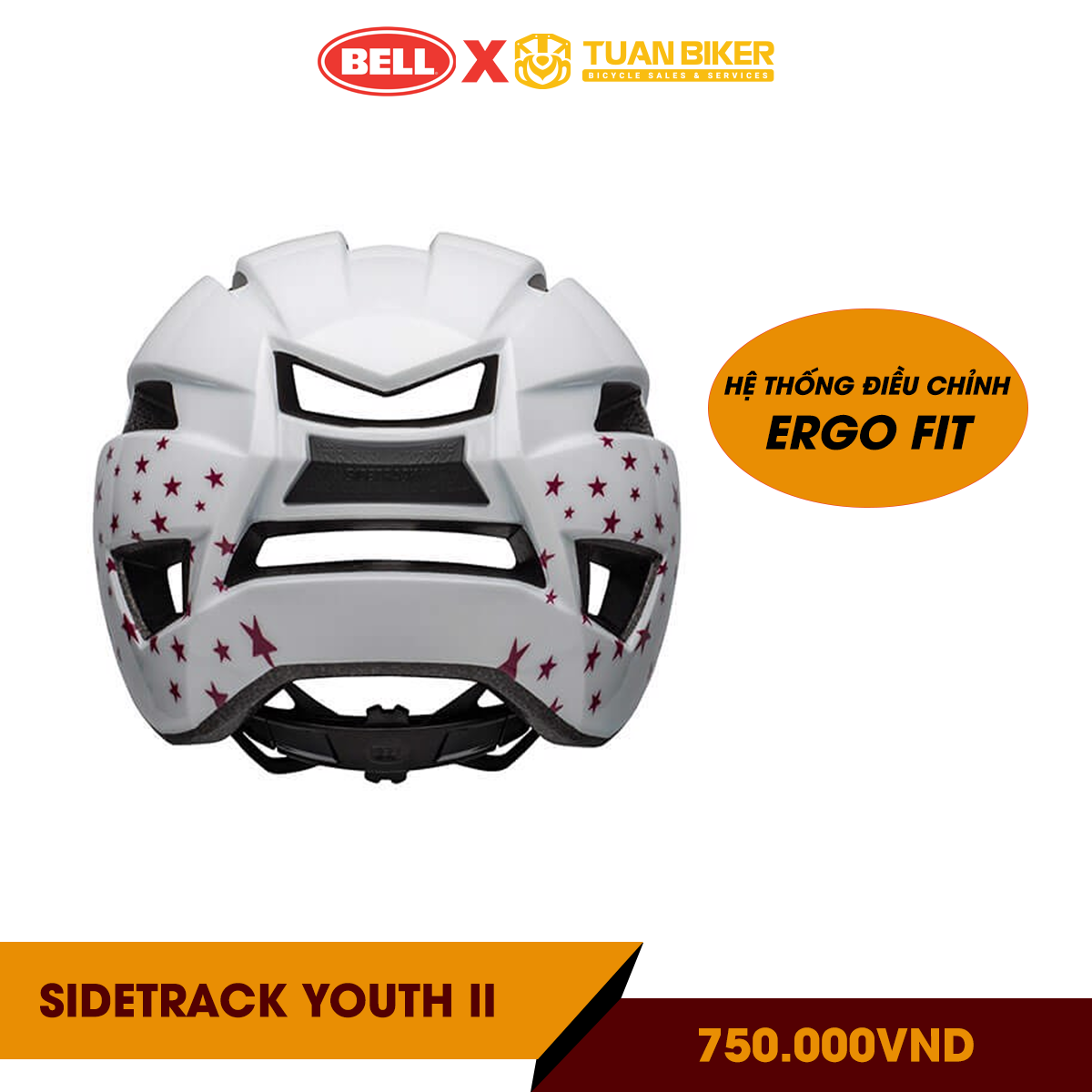 MŨ BẢO HIỂM XE ĐẠP TRẺ EM | SIDETRACK YOUTH II