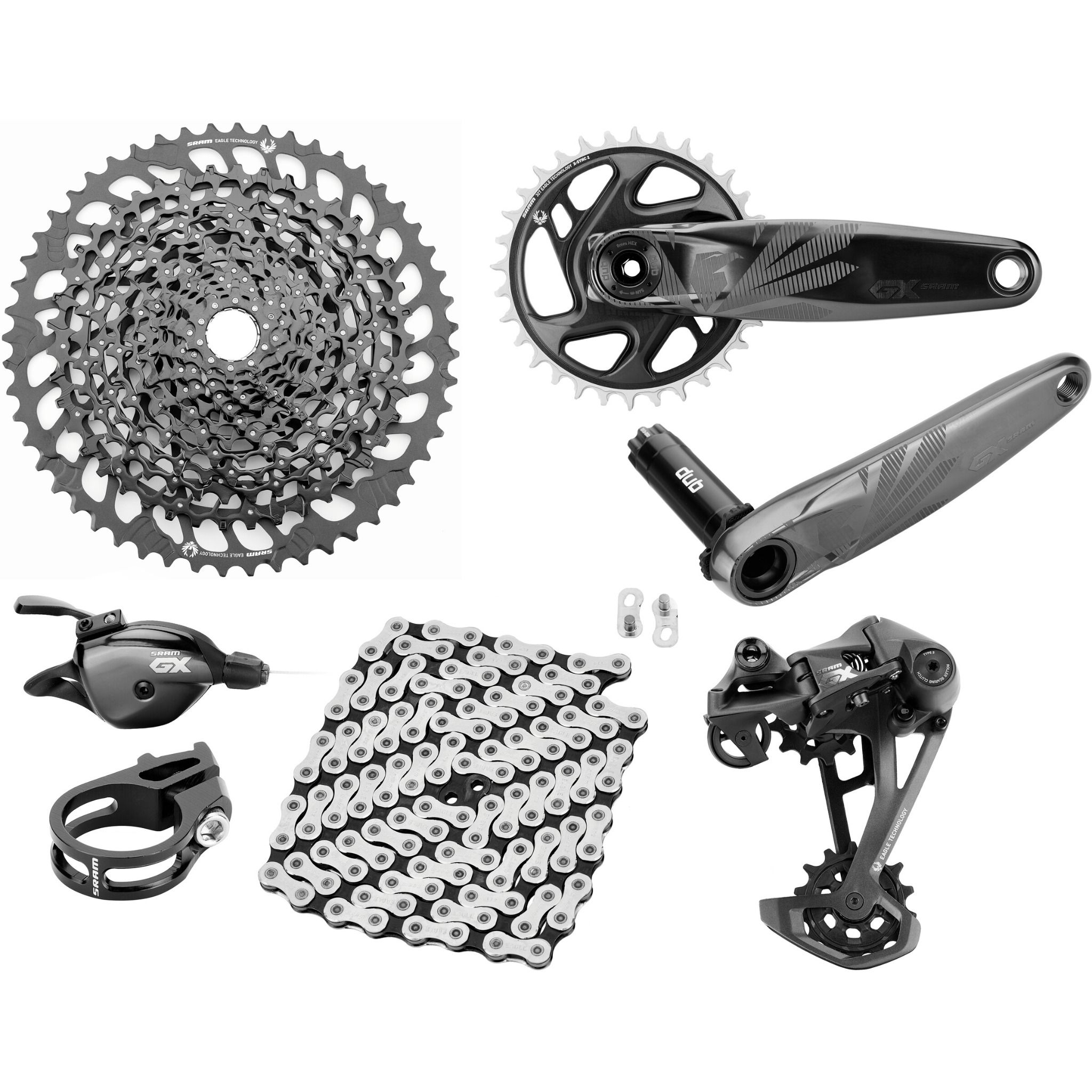 Bộ truyền động SRAM GX Eagle 1x12 Speed