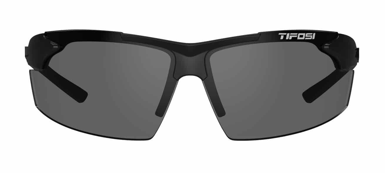 Kính mát thể thao Tifosi TRACK | GLOSS BLACK Tròng Smoke