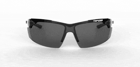 Kính mát thể thao Tifosi TRACK | GLOSS BLACK Tròng Smoke