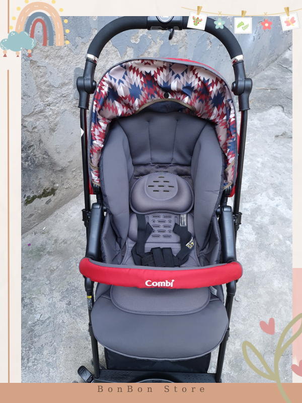 Combi Sugocal Compact đỏ có đệm khí mới 96%