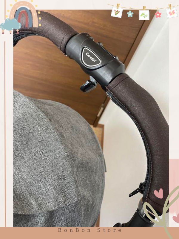 Combi Sugocal Simplight xám mới 96%