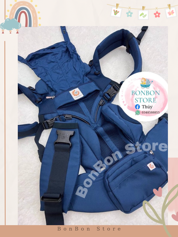 Ergobaby Omni 360 Cool Air Mesh Midnight Blue like new 98%
